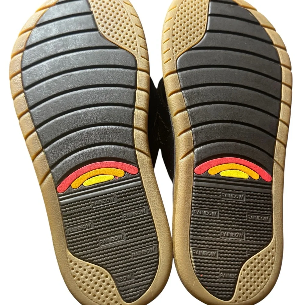 Rainbow East Cape Brown Men's Flip Flops Sandals Size 7 Excellent Condition